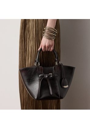 The  Ralph Lauren Mini Distressed Leather Tote