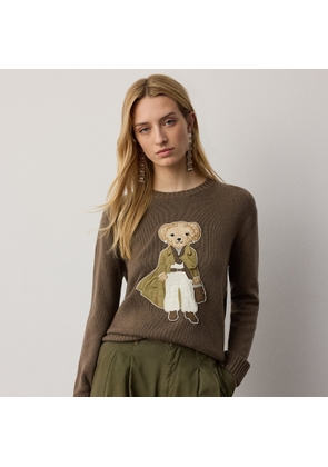 Pre-Autumn Polo Bear Cashmere Jumper