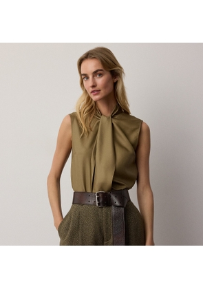 Gilmore Satin Taffeta Top