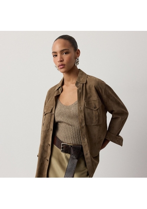 Landry Lamb-Suede Shirt