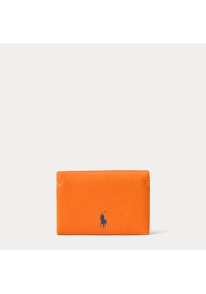 Polo Play Leather Snap Card Case