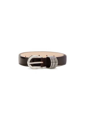 Hollyhock silver-finished belt