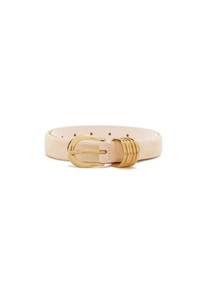 Hollyhock suede belt