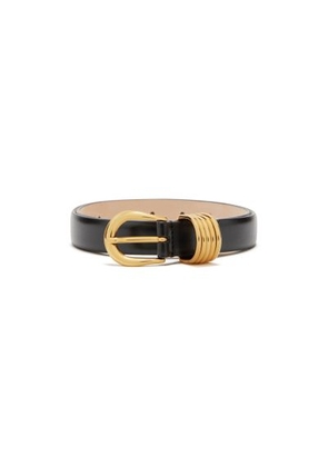 Hollyhock gold-finished belt