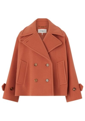 Double breasted coat