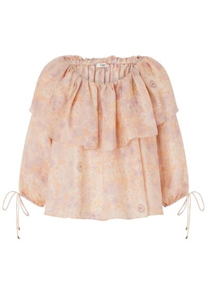 Cold shoulder top