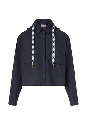 Hooded shirt