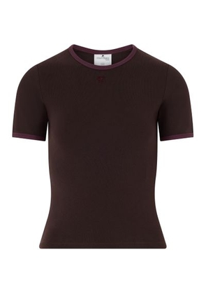 Signature contrast t-shirt