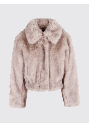 STAND STUDIO Fur Coat Woman color Natural