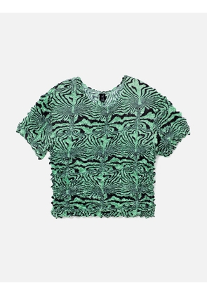 Warped Zebra Bubble Shrink Short Sleeve