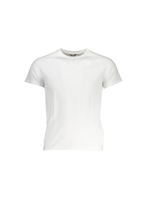 K-WAY White Cotton Men's T-Shirt - L