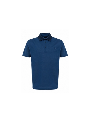 Paul & Shark Blue Cotton Polo Shirt - L