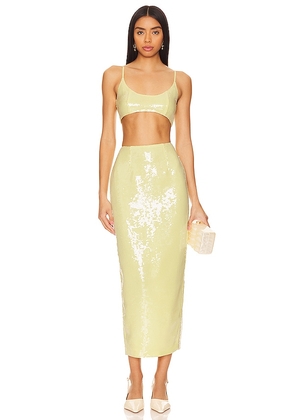 SAU LEE Oksana Set in Yellow. Size 0. Also in 4.