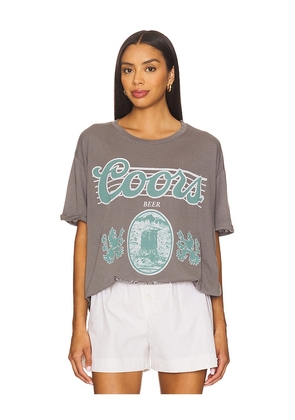The Laundry Room Coors Original 40z Oversized Tee in Grey. Size XL. Also in XS.