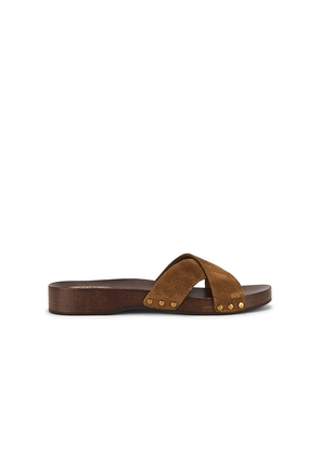 PAIGE Inez Clog Sandal in Tan. Size 10. Also in 6, 6.5, 7, 7.5, 8, 8.5, 9, 9.5.