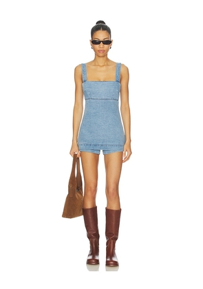 Show Me Your Mumu Rio Romper in Blue. Size L. Also in XS, S, M, XL.