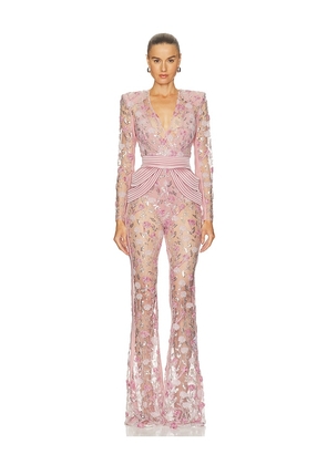 Zhivago The Scent Of Roses 2 Pc Jumpsuit in Blush. Size 10. Also in 2, 4, 6, 8.