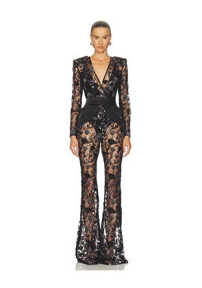 Zhivago The Scent Of Roses 2 Pc Jumpsuit in Black. Size 10. Also in 2, 4, 6, 8.
