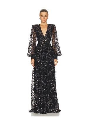 Zhivago Dear Heart Gown in Black. Size 10. Also in 2, 4, 6, 8.