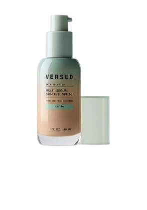 VERSED Skin Solution Multi-Serum Skin Tint SPF 40 in Nude.