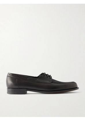 Edward Green - Saltash Leather Boat Shoes - Men - Black - UK 6