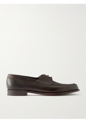 Edward Green - Saltash Leather Boat Shoes - Men - Black - UK 6