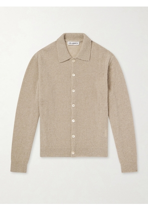 Our Legacy - Evening Polo Alpaca and Wool-Blend Cardigan - Men - Neutrals - IT 44