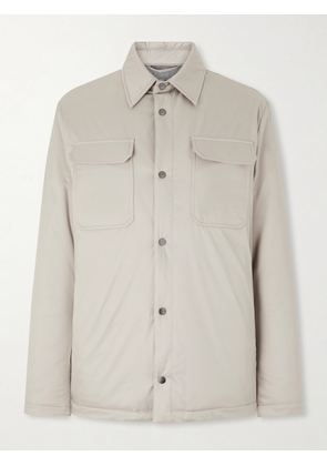 Kiton - Padded Shell Overshirt - Men - Neutrals - IT 46