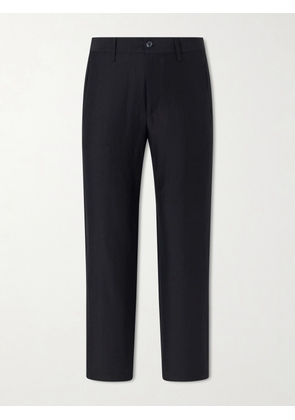 Rag & Bone - Evan Straight-Leg Wool and Linen-Blend Trousers - Men - Black - UK/US 30