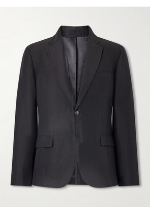 Rag & Bone - Skeleton Wool and Linen-Blend Blazer - Men - Black - UK/US 36