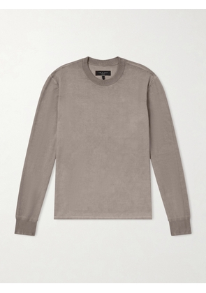 Rag & Bone - Ribbed Cotton Sweater - Men - Neutrals - XS