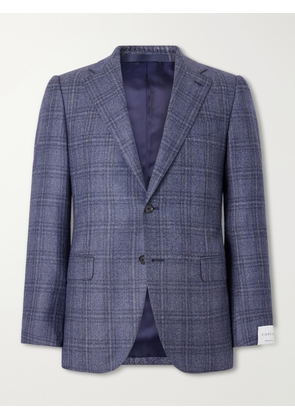 Caruso - Norma Checked Wool Blazer - Men - Blue - IT 46