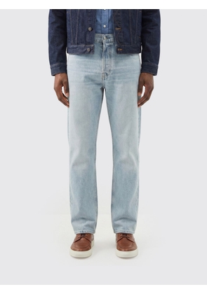 HAIKURE Jeans Men color Sky Blue