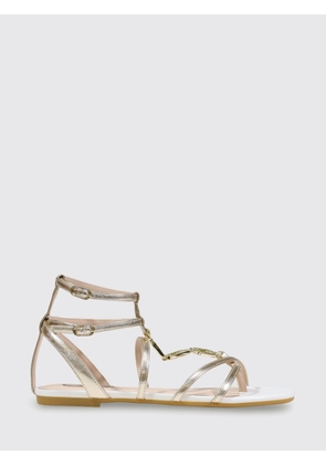 LIU JO Heeled Sandal Woman color Gold