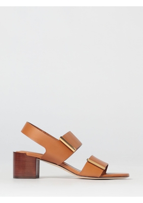 TOD'S Heeled Sandal Woman color Brown