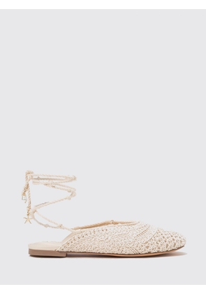 TWINSET U & B Ballet Flat Woman color Cream