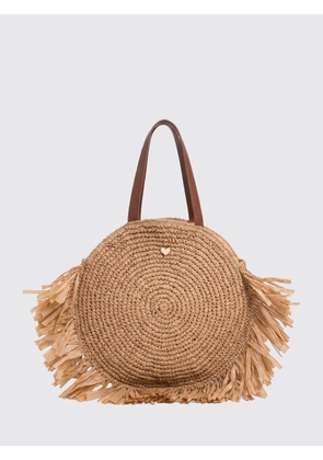 TWINSET U & B Tote Bag Woman color Natural