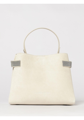 BRUNELLO CUCINELLI Handbag Woman color Ecru
