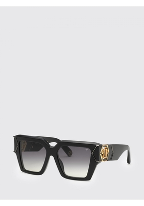 PHILIPP PLEIN Hera Cat-Eye Butterfly Sunglasses in Acetate with Hexagon Logo