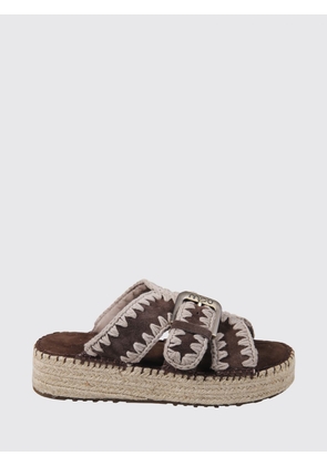 MOU Heeled Sandal Woman color Brown
