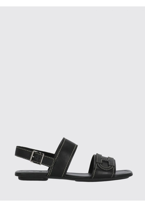 HOGAN Heeled Sandal Woman color Black