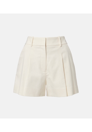 Veronica Beard Craig cotton-blend twill shorts