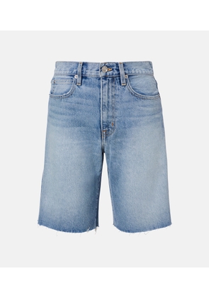 Slvrlake Bermuda Cut Off frayed denim shorts