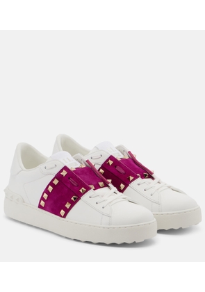 Valentino Garavani Rockstud Untitled leather sneakers