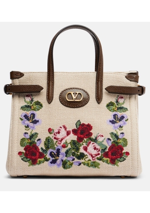 Valentino Garavani Antibes Medium canvas top-handle bag