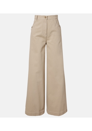 Max Mara High-rise wide-leg jeans