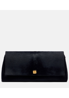 Khaite Audrey calf hair clutch