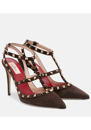 Valentino Garavani Rockstud suede pumps