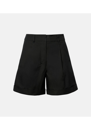 'S Max Mara Cotton poplin shorts