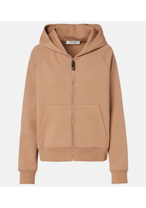 'S Max Mara Cotton-blend jersey hoodie